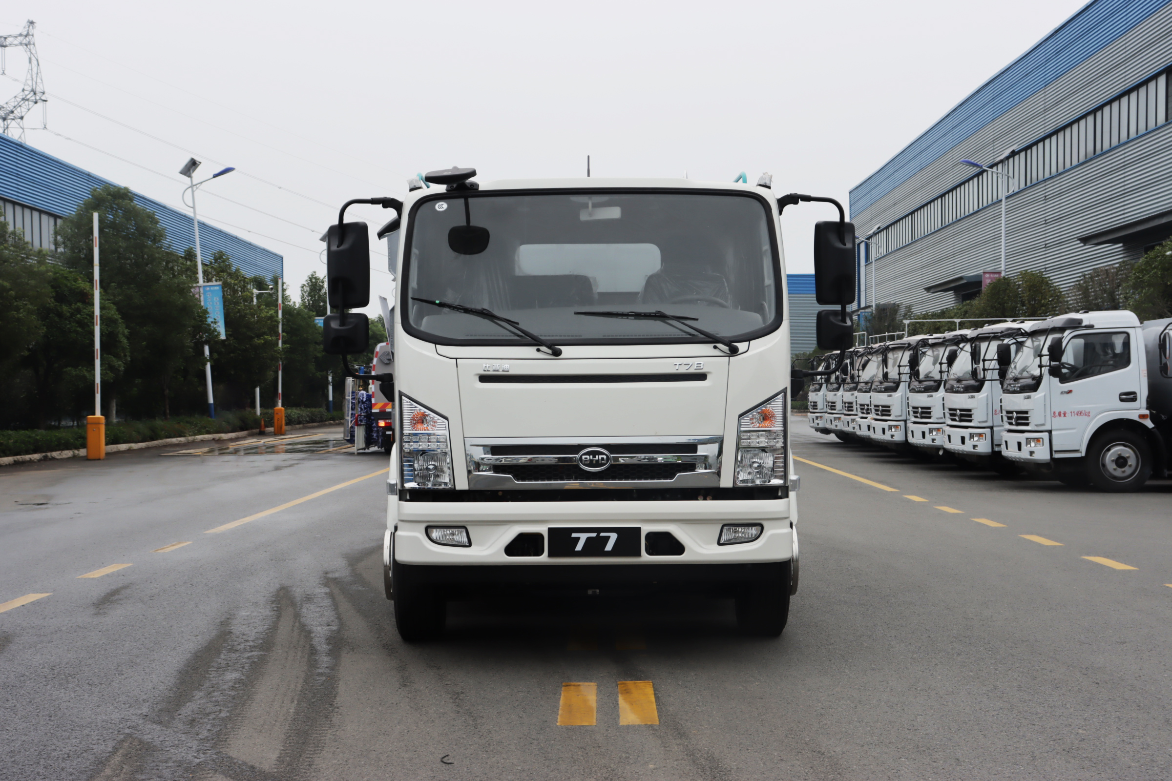 8方比亞迪T7B純電動多功能抑塵車圖片2