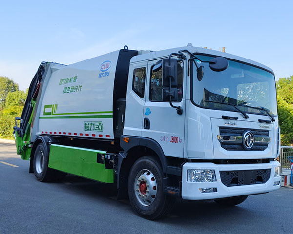 東風(fēng)凱普特12方純電動(dòng)壓縮垃圾運(yùn)輸車