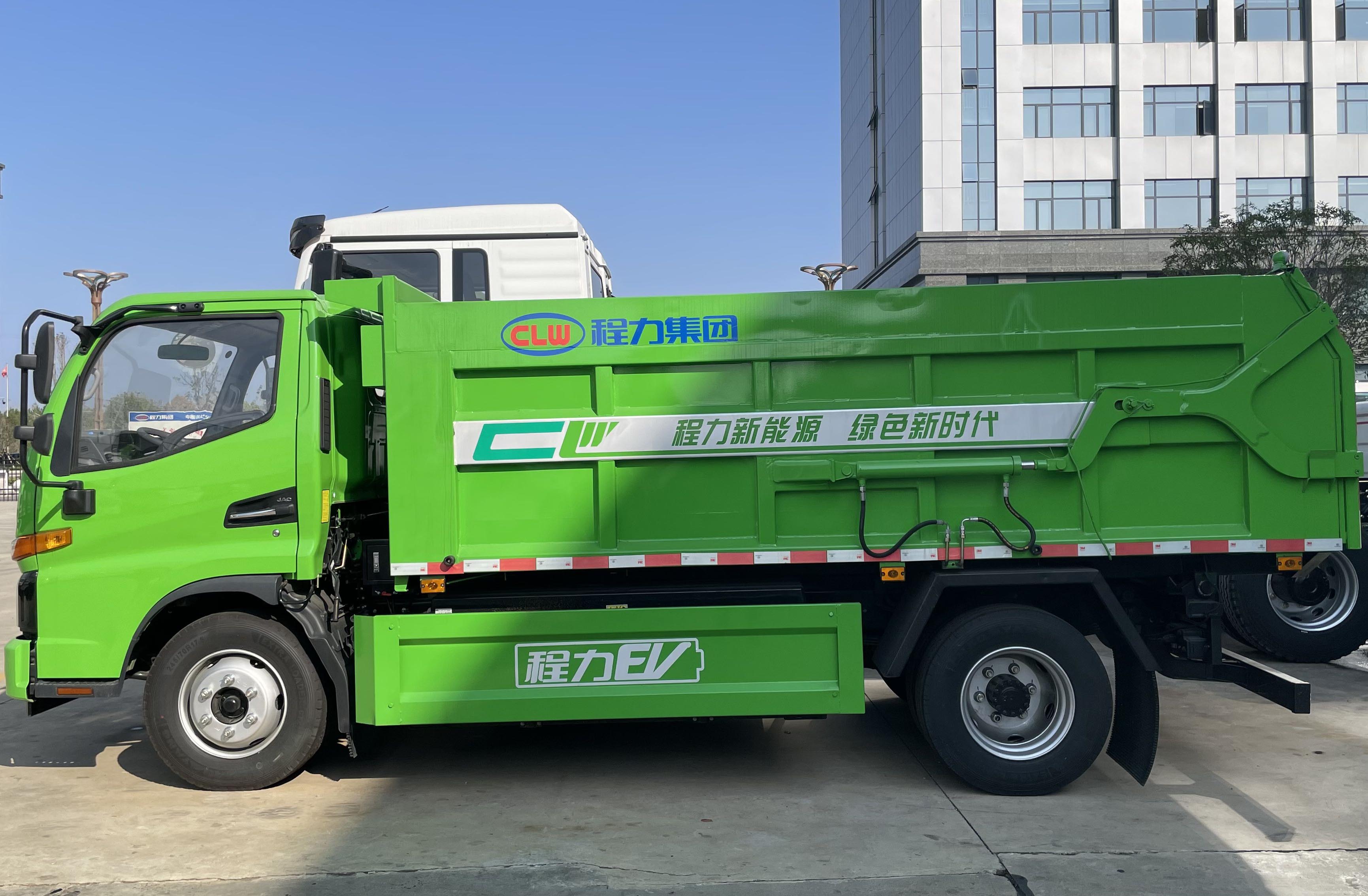 江淮駿鈴純電動廂式垃圾運(yùn)輸車圖片3